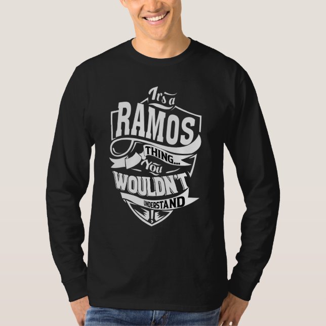 T-shirt C'est une chose Ramos (Devant)