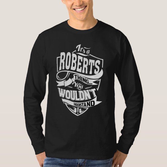 T-shirt C'est une chose Roberts (Devant)