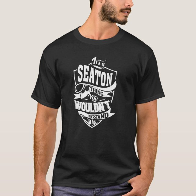 T-shirt C'est une chose SEATON (Devant)