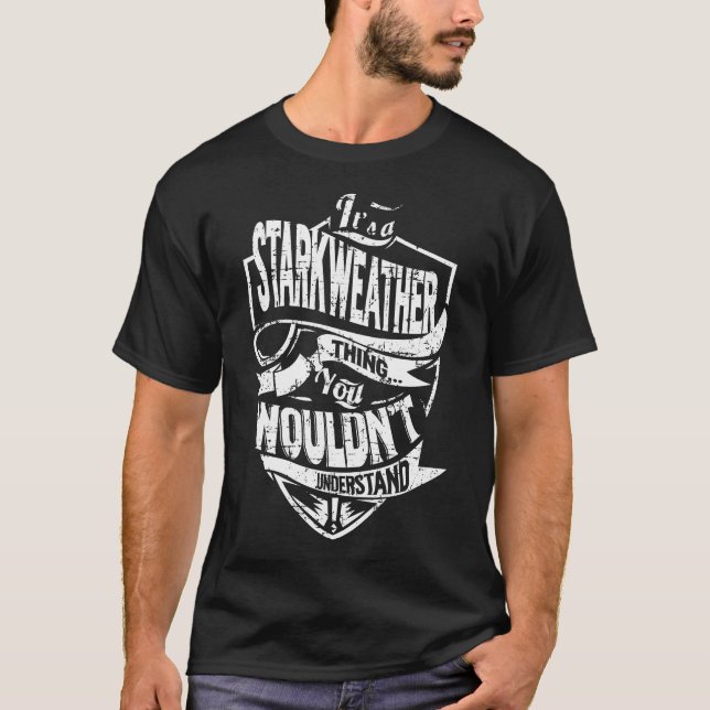 T-shirt C'est une chose STARKWEATHER (Devant)