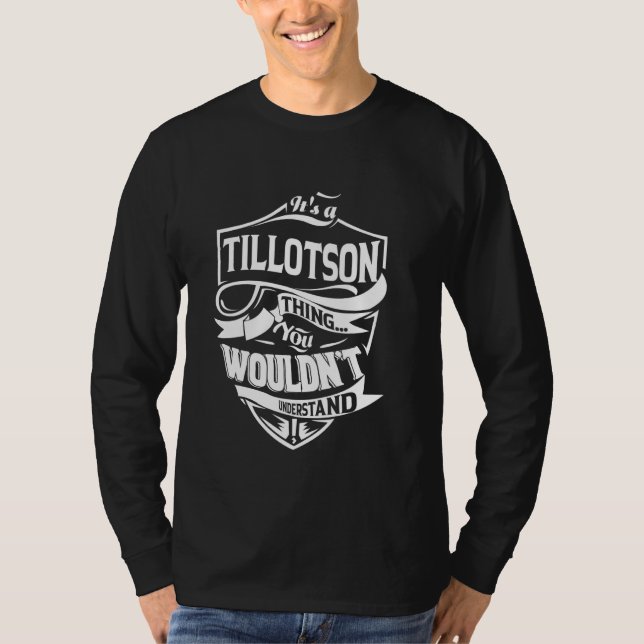 T-shirt C'est une chose TILLOTSON (Devant)