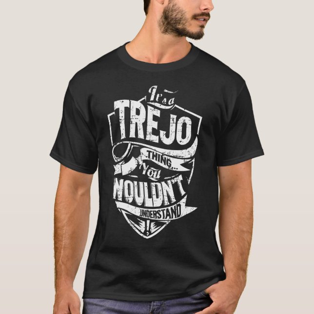 T-shirt C'est une chose TREJO (Devant)