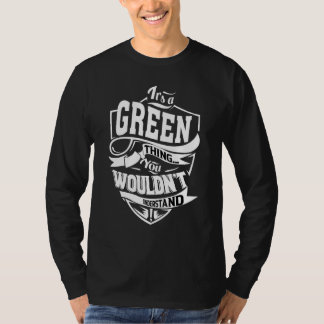 T-shirt C'est une chose verte