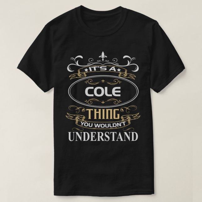 T-shirt C'est une cole que vous ne comprendriez pas (Design devant)