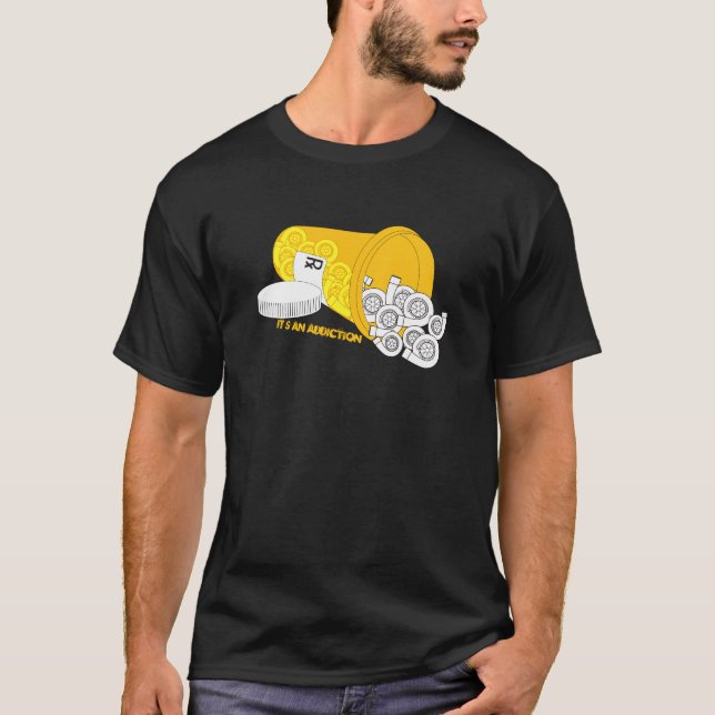 T-shirt C'est une dépendance (Devant)