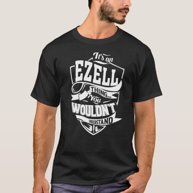 T-shirt C'est une EZELL Thing Cadeaux Premium (Devant)