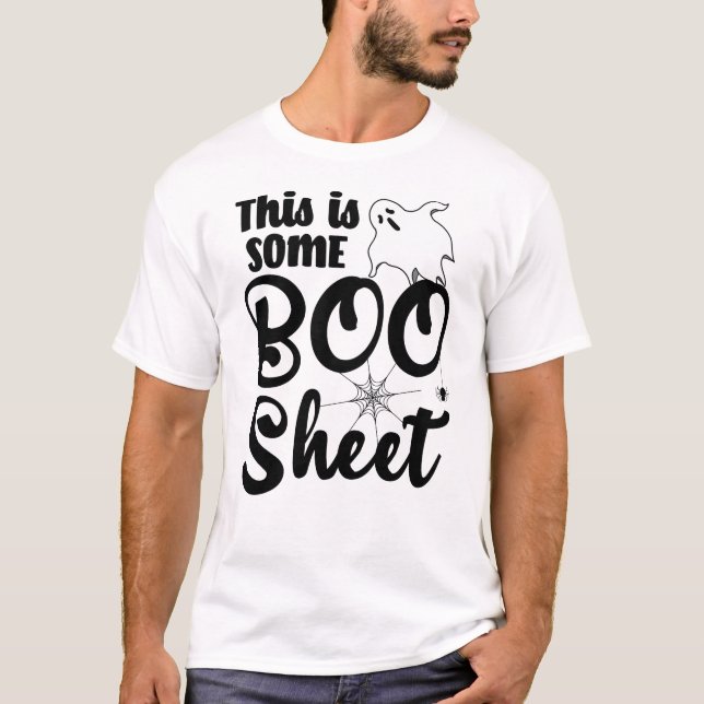 T-shirt C'Est Une Feuille De Boite Drôle Halloween Ghost (Devant)