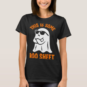 T-shirt C'est une feuille de boo fantôme cool drôle hallow