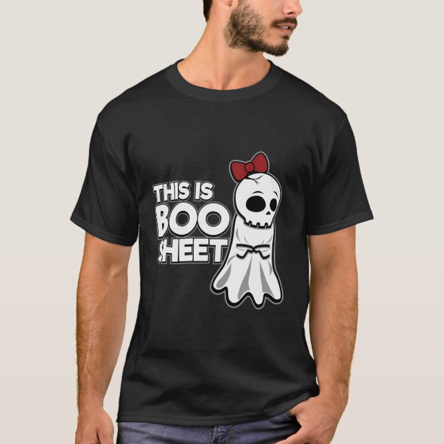 T-shirt C'Est Une Feuille De Botte Désapprouvant Le Fantôm (Devant)