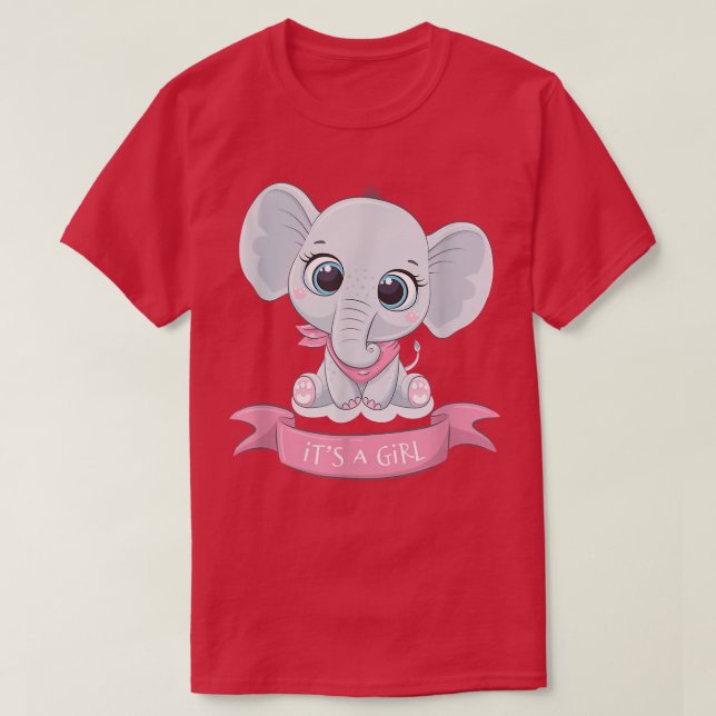 T-shirt C'est une Fille de la Fête de la Révélation de gen (Design devant)