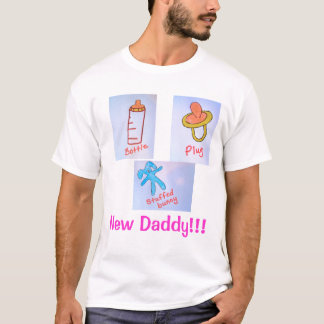 T-shirt C'est une fille… Nouveau papa ! ! !