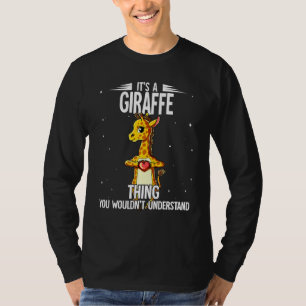 T-shirt C'Est Une Giraffe Thé Giraffe