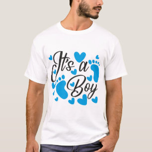 T-shirt C'est une Grossesse de garçon