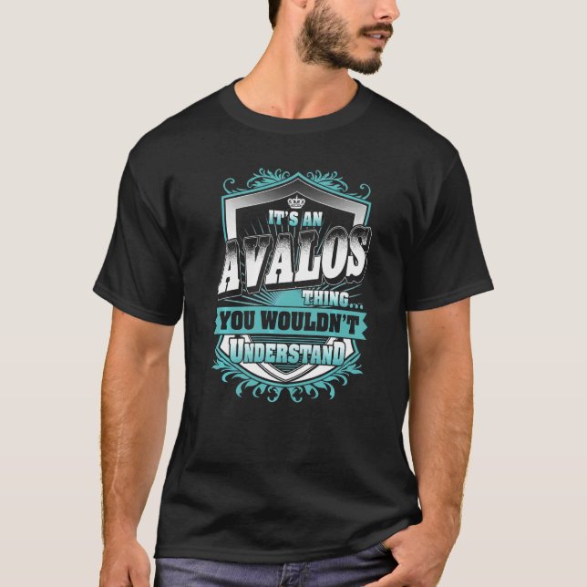 T-shirt C'est une histoire d'Avalos que vous ne comprendri (Devant)