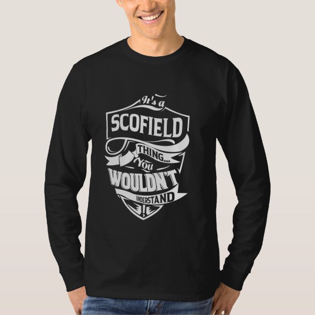 T-shirt C'est une histoire de SCOFIELD que vous ne compren (Devant)