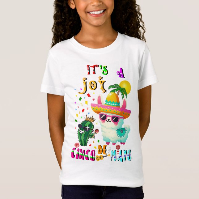 T-Shirt C'est une joie Cinco De Mayo (Devant)
