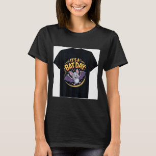 T-shirt C'est une journée de chauve-souris drôle mignon an