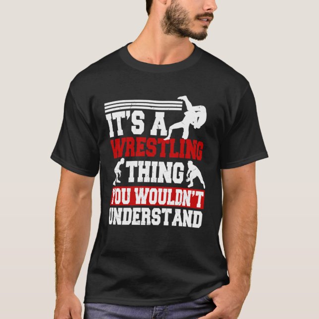 T-shirt C'est une lutte que vous ne comprendriez pas (Devant)