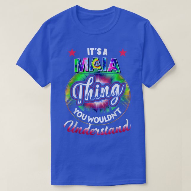 T-shirt C'Est Une MAIA Thie Tee MAIA Nom (Design devant)