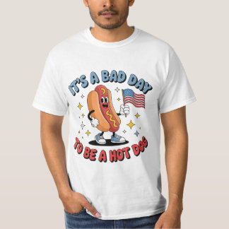 T-shirt C'est une mauvaise journée pour être un Hotdog Drô