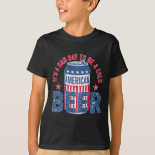 T-shirt C'est une mauvaise journée pour une bière froide