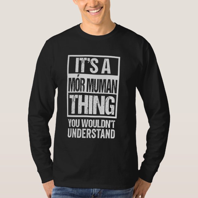T-shirt C'est une Mór Muman que tu ne comprendrais pas Fir (Devant)