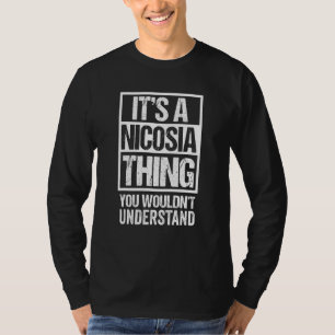 T-shirt C'est une Nicosie que vous ne comprendriez pas Cyp