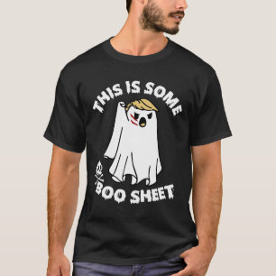T-shirt C'Est Une Petite Feuille De Boite Ghost Drôle Trum