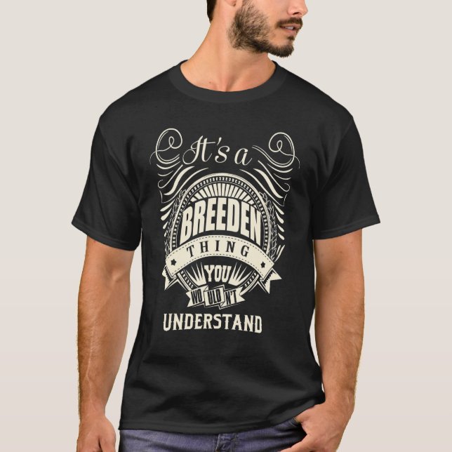 T-shirt C'est une race que vous ne comprendriez pas (Devant)