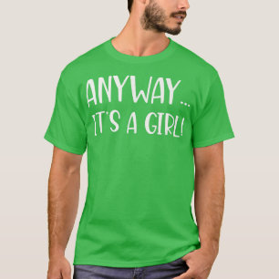 T-shirt C'est une révélation sur le genre chez les filles