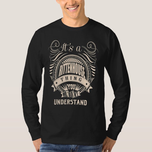 T-shirt C'est une RITTENHOUSE que vous ne comprendriez pas (Devant)
