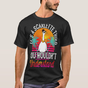 T-shirt C'est une Scarlette que vous ne comprendriez pas S
