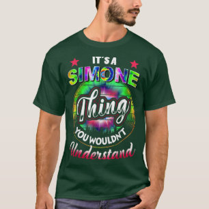 T-shirt C'est une Simone Thing Tee 60s les années 70 Hippi