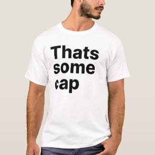 T-shirt C'est une sorte de typographie casquette des citat