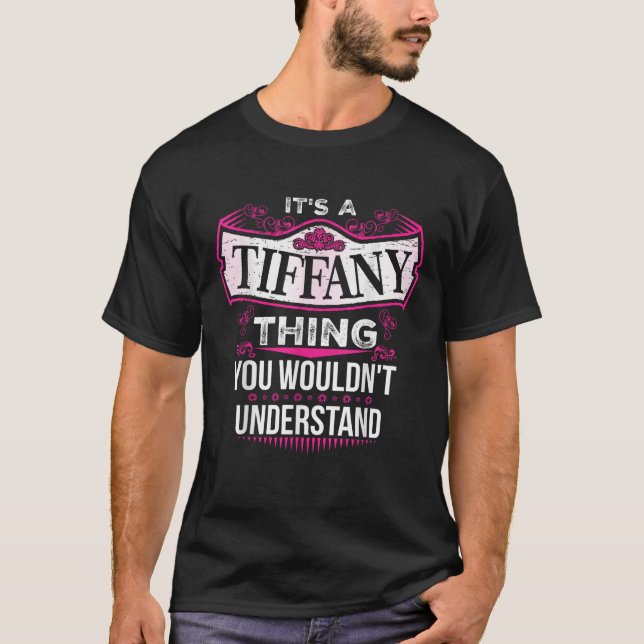 T-shirt C'est une TIFFANY que vous ne comprendriez pas V2  (Devant)