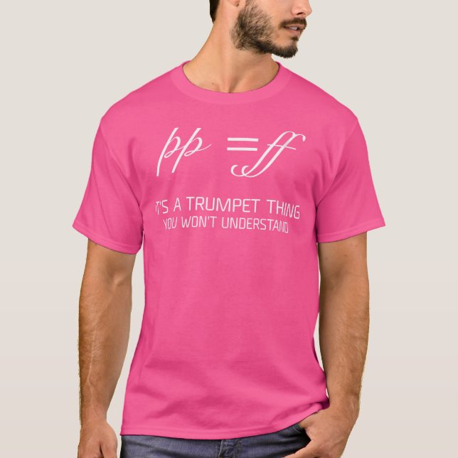 T-shirt C'Est Une Trompette Que Vous Ne Comprendrez Pas Tr (Devant)