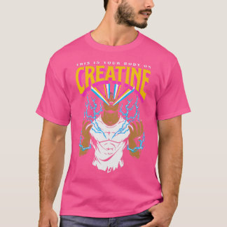 T-shirt C'Est Votre Corps Sur Creatine Workgym Anniversair