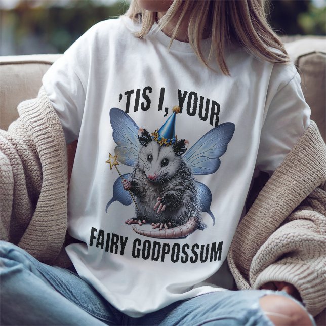 T-shirt 'C'Est Votre Fée Godpossum (Créateur téléchargé)