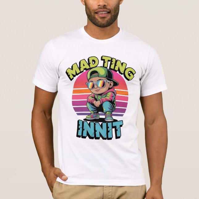 T-shirt C'est Vrai Dans L'argot Britannique (Devant)
