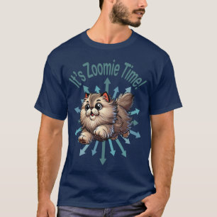 T-shirt C'est Zoomie Time Chat persan