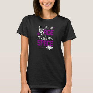 T-shirt Cet Ace A Besoin De Son Espace Mal Tendance Asexué