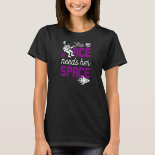 T-shirt Cet As A Besoin De Son Espace Mal Tendance Asexuée