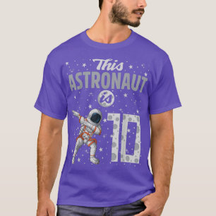 T-shirt Cet astronaute est 10 astronaute de bombardement 1