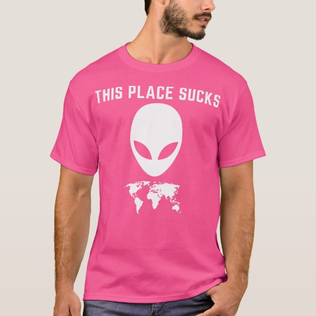 T-shirt Cet Endroit Sucre (Devant)