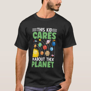 T-shirt Cet enfant se soucie de l'Acte écologique pour sau