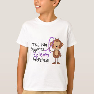 T-shirt Cet enfant soutient la conscience d'épilepsie