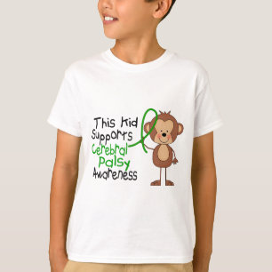 T-shirt Cet enfant soutient la conscience d'infirmité
