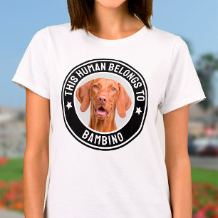 T-shirt Cet Humain Appartient À Nom De Compagnie Photo Per