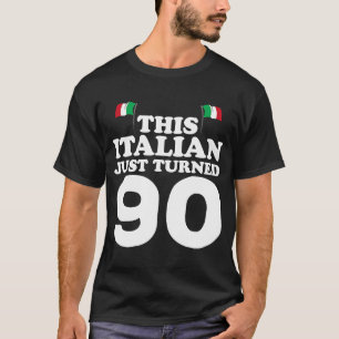 T-shirt Cet Italien vient de tourner 90 Italie 90e anniver