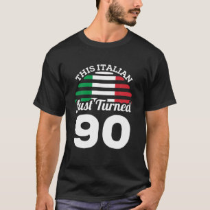 T-shirt Cet Italien vient de tourner 90 Italie 90e anniver